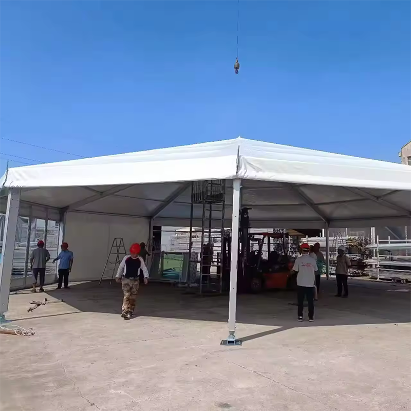 High quality aluminum frame tent outdoor waterproof storage tent cruciform tent