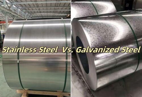 Çeliku i galvanizuar vs. Çelik inox