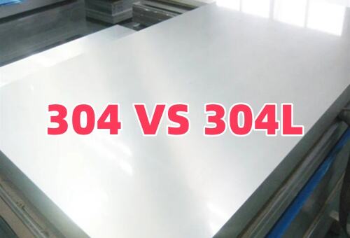 Qual é a diferença entre o aço inoxidável 304 e o aço inoxidável 304L?