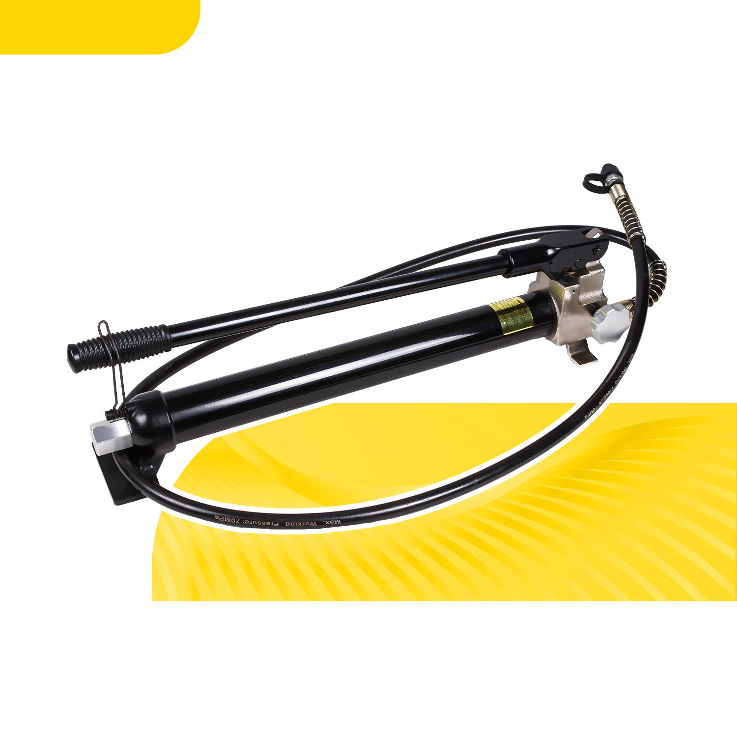 HP-700A Mini High Pressure 0.72L Oil 700 Bar Manual Hydraulic Pump