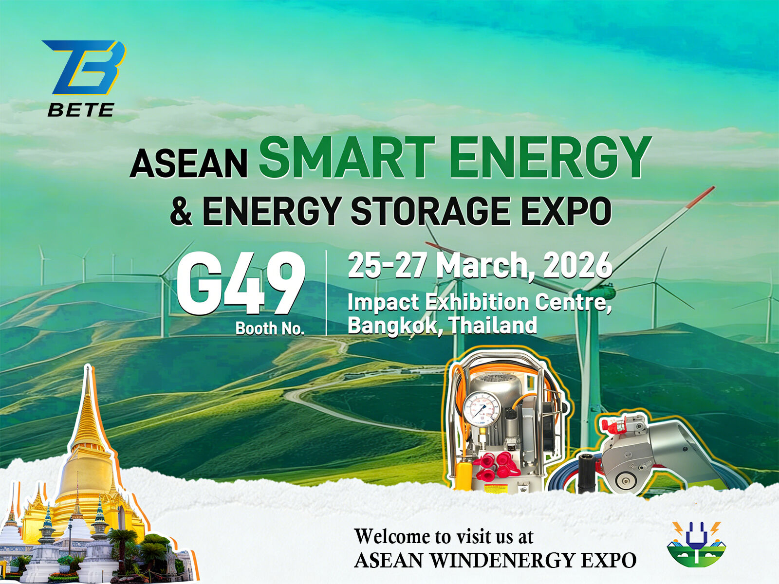 BETE to Showcase at ASEAN (Bangkok) Energy Storage & Smart Energy Expo 2026
