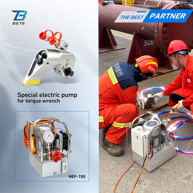 How to use a drive type hydraulic torque wrench to improve equipment maintenance efficiency