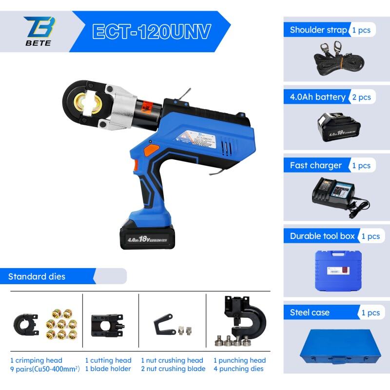 ECT-120UNV Көп функциялардық өрлеуіштік тағамақ 12t