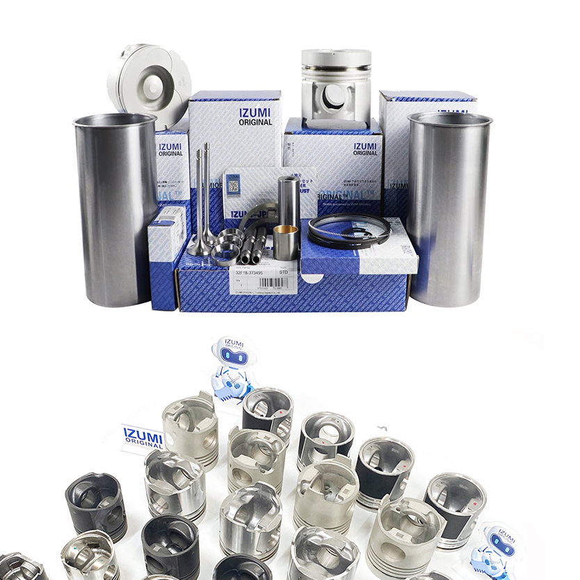 Focusing on the availability of a variety of engine parts, how is the support provided? 