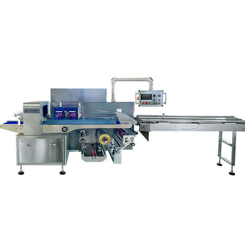 Large size down side filme flow packaging machine