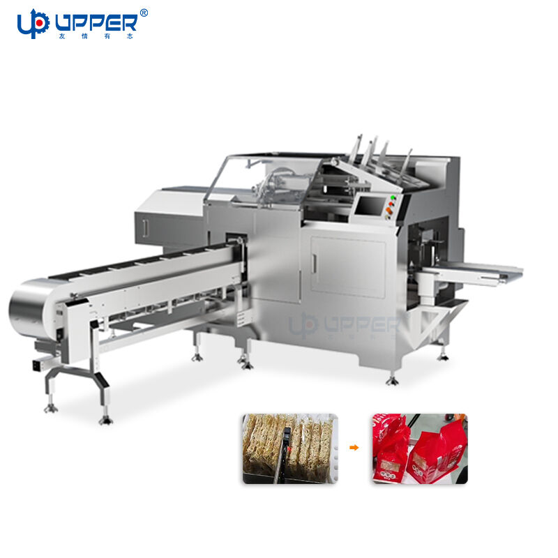 로터리 기브 백 식품 포장기 인스턴트 누들 자동 백킹 및 실링 기계