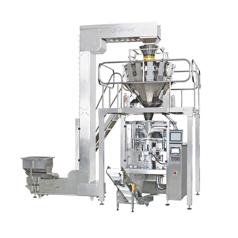 UP-720 Fully automatic vertical packaging machine for Dry Fruits nut rice grain packing