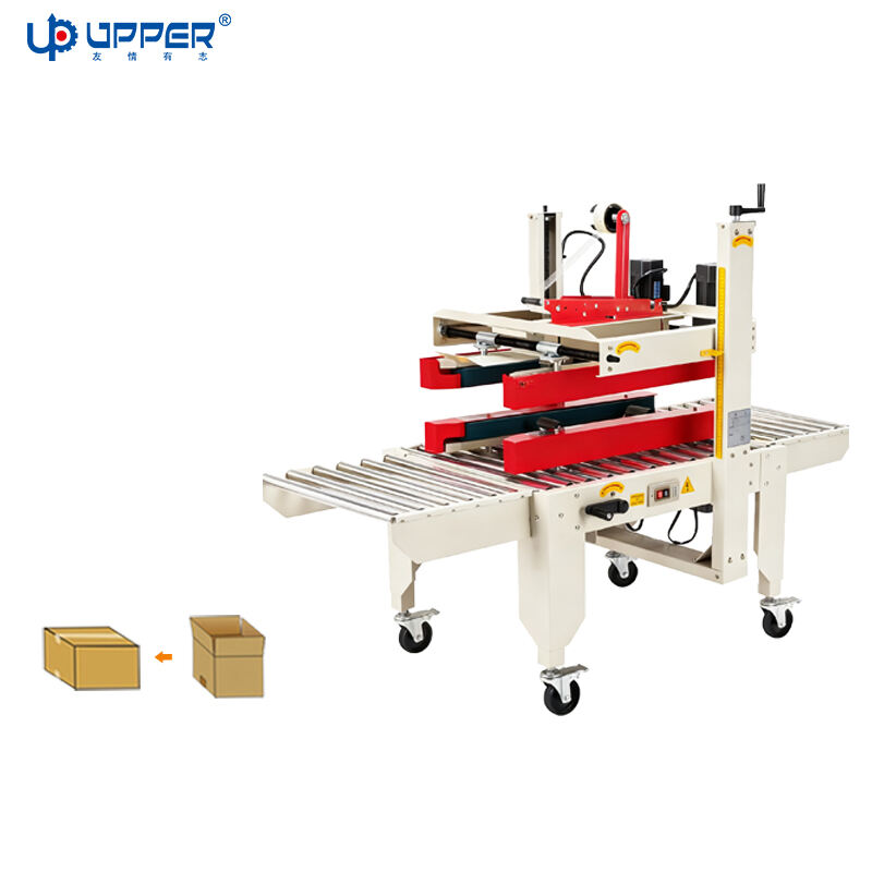 Double layer left and right drive sealing machine