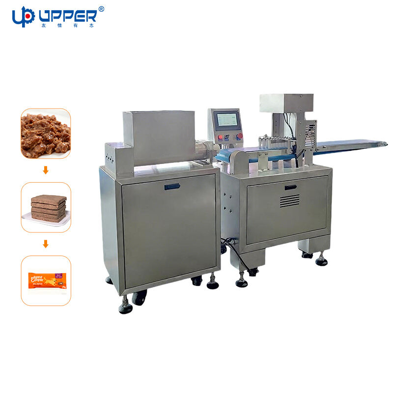 Pet food beef chicken bar Automatic extrusion packaging production line