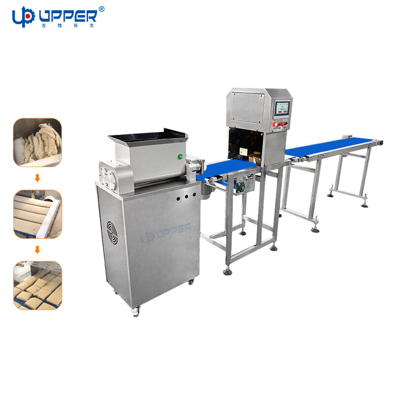 خط إنتاج تعبئة وتغليف أوتوماتيكي لأطعمة الحيوانات الأليفة على شكل قضبان من لحم البقر والدجاج