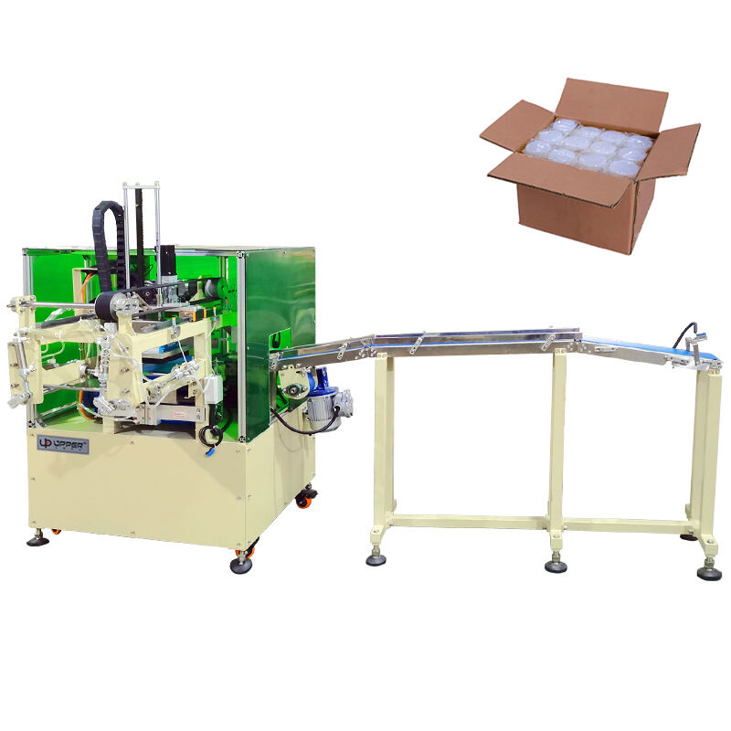 Small Solid alcohol case packer machine Aspiration module automatic grabbing packing machine