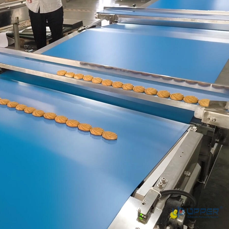 The Elevating Efficiency of the Ascending-Descending Cookie Automatic Sorting and Packaging Line!