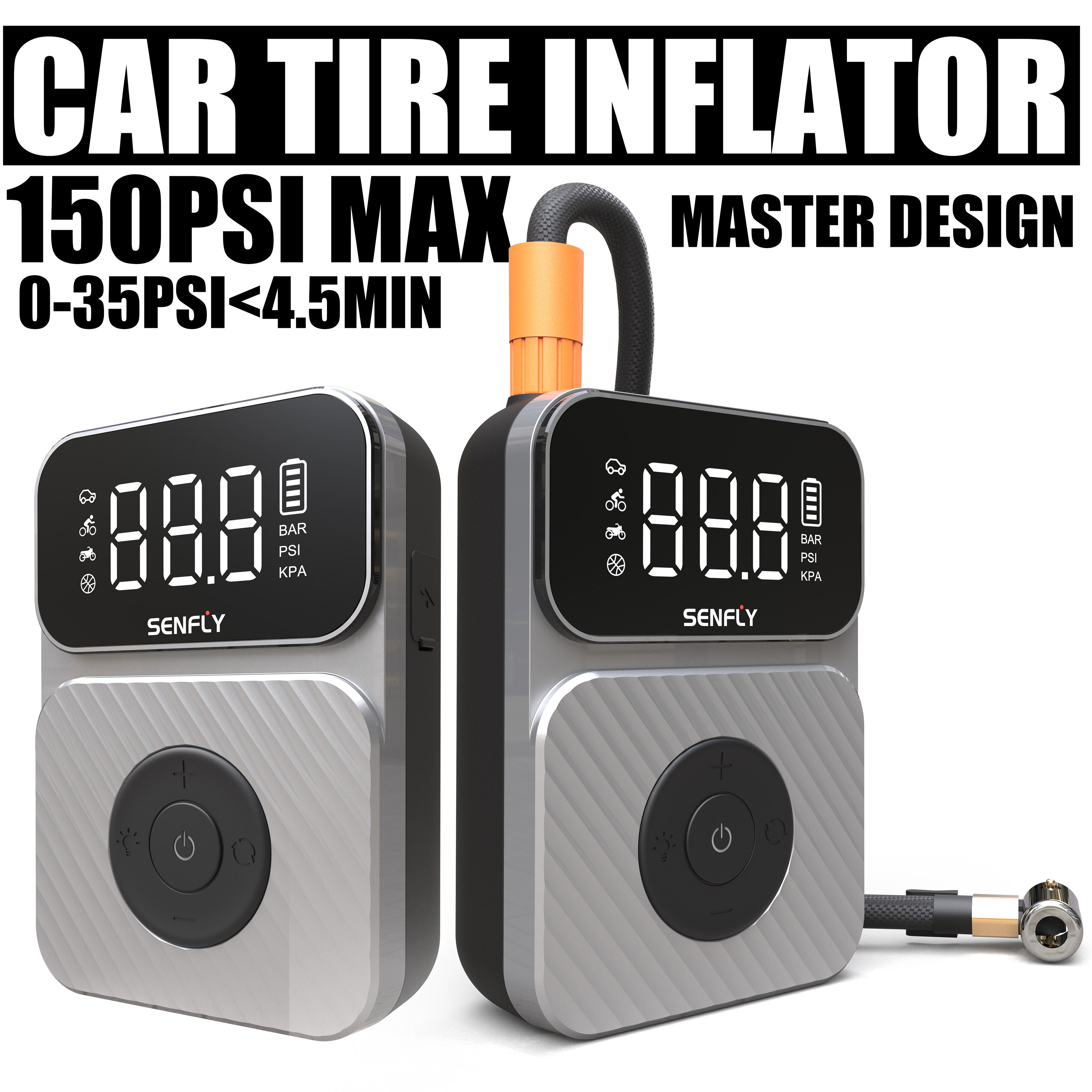 What Are the Top Features to Look for in a Hand Held Tire Inflator?