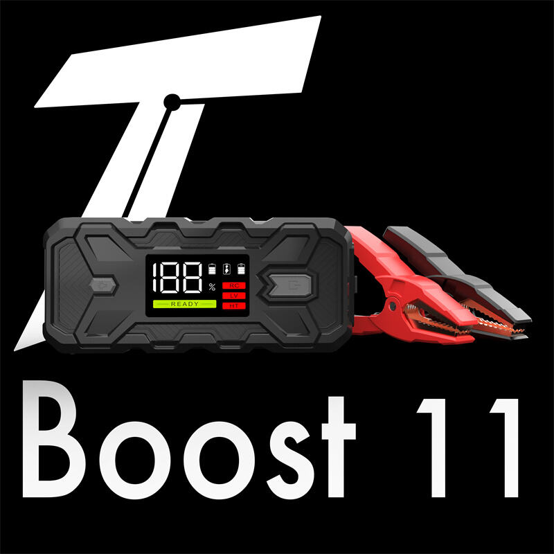 SENFLY T11 Premium Car Jump Starter 1600A 12V DC Portable Battery Booster Up to 8.0L Gas Diesel Engine.