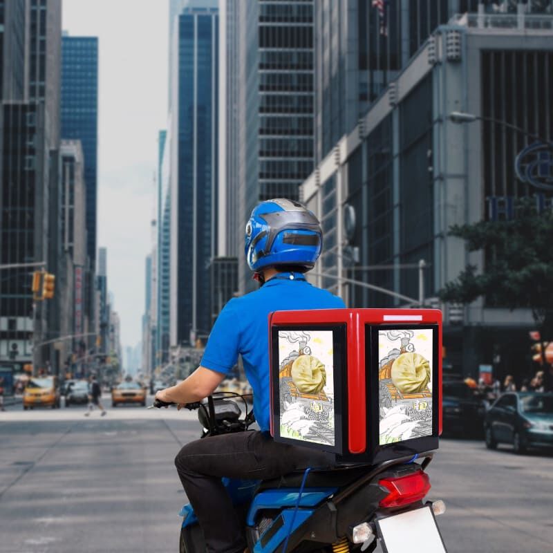 LED Delivery Box