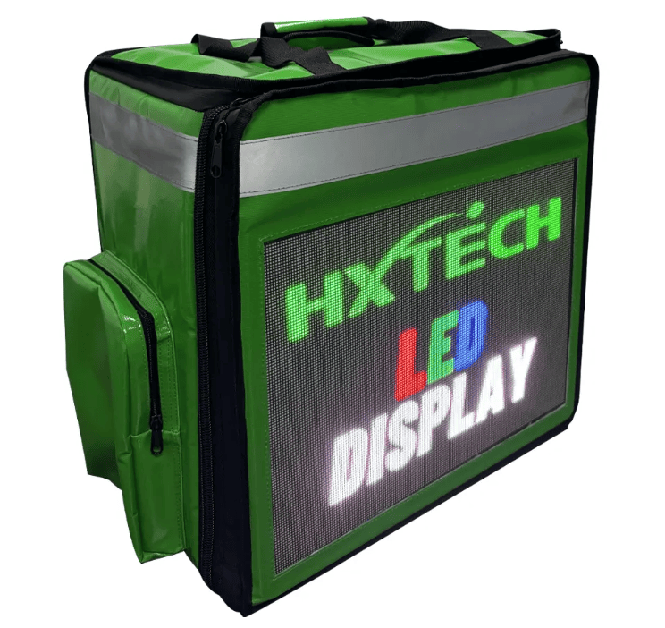 Diseño ergonómico en equipos publicitarios LED tipo mochila