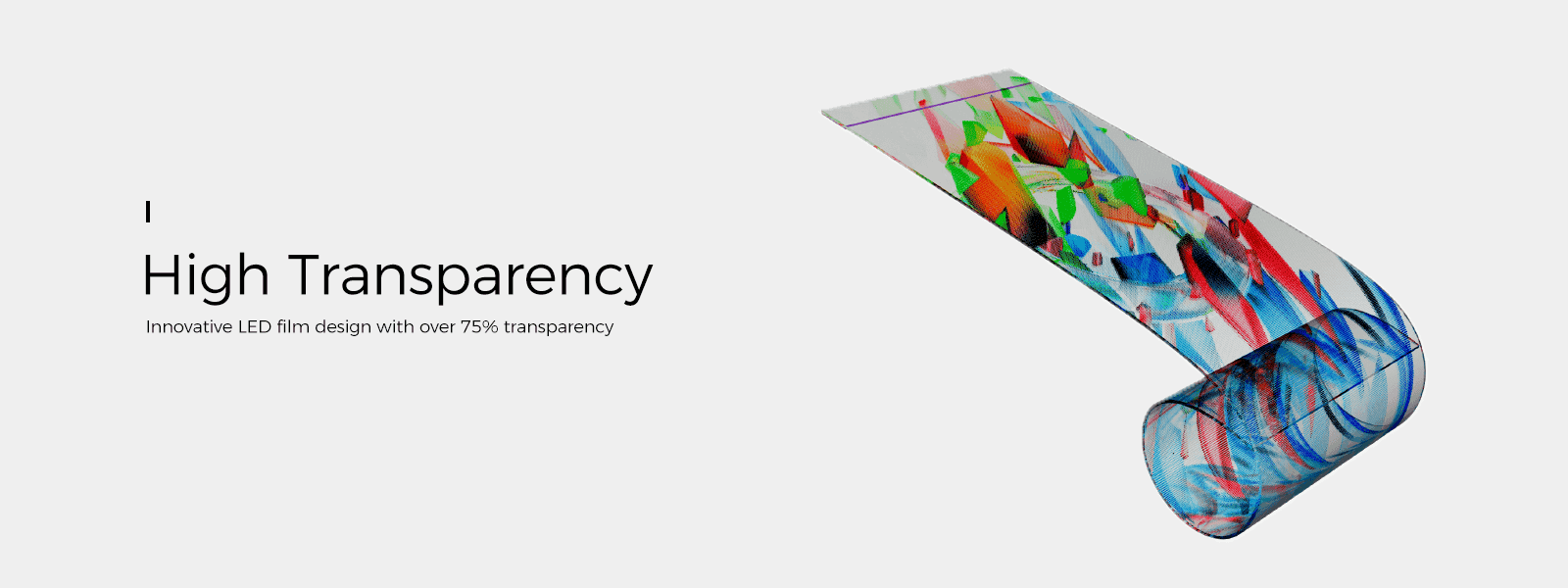 CrystalFilm Transparent LED Display | CrystalFilm
