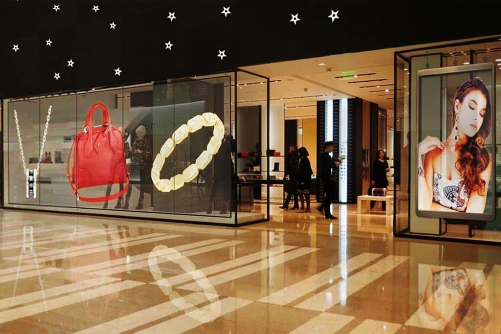Transparentes LED-Bildschirm - Perfect for Displaying Products and Promotional Advertisements