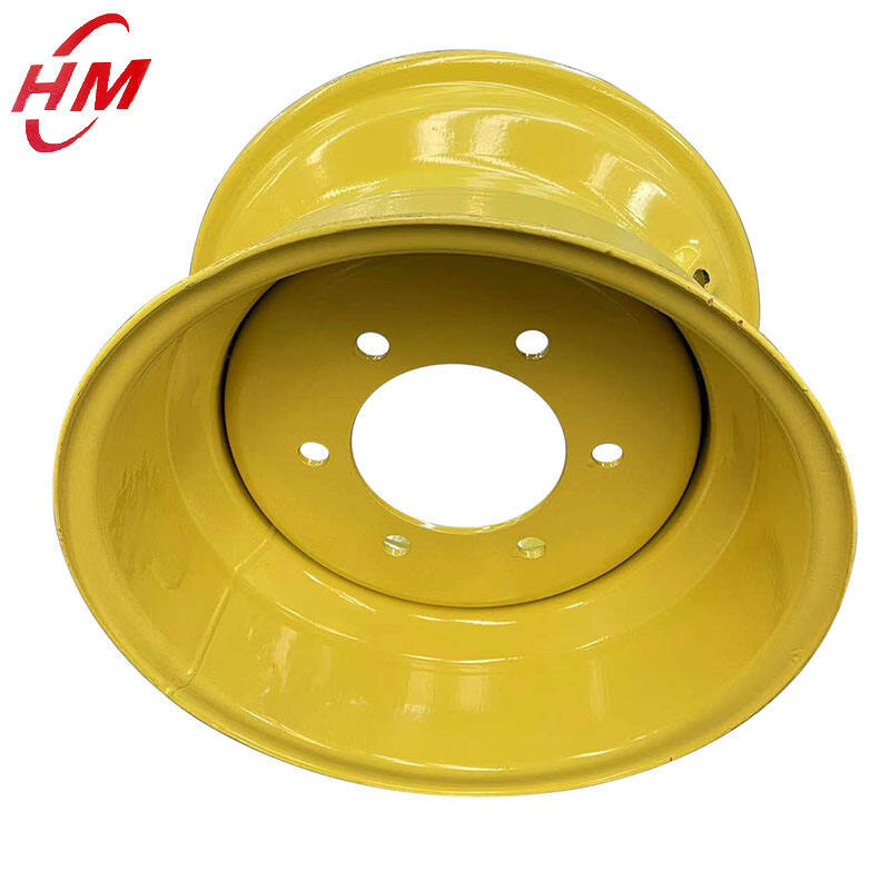 Tractor rim 9x15.3 agricultural harvester can be customized to fit 10.5/70-15.3 agricultural tires