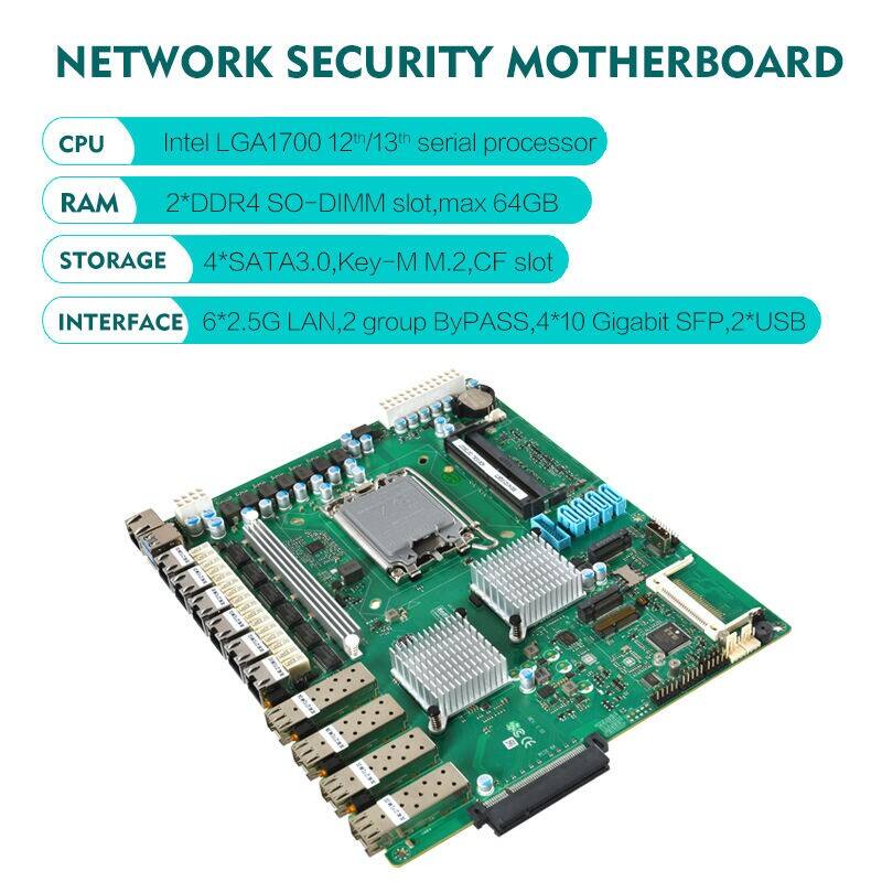 Erstellen des richtigen Netzwerk-Security-Server-Motherboards