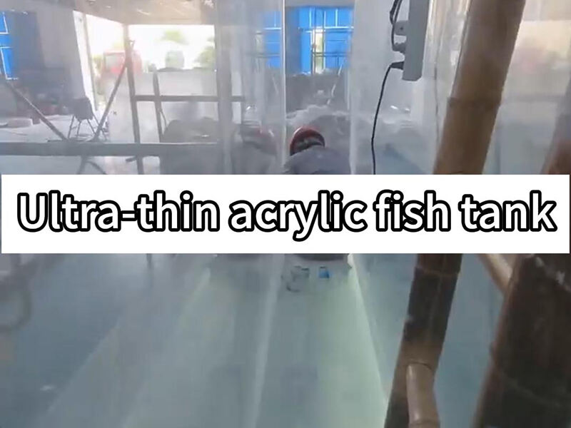 Ultra-thin acrylic fish tank
