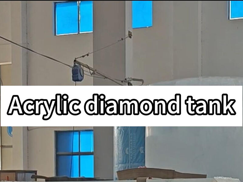 Acrylic diamond tank