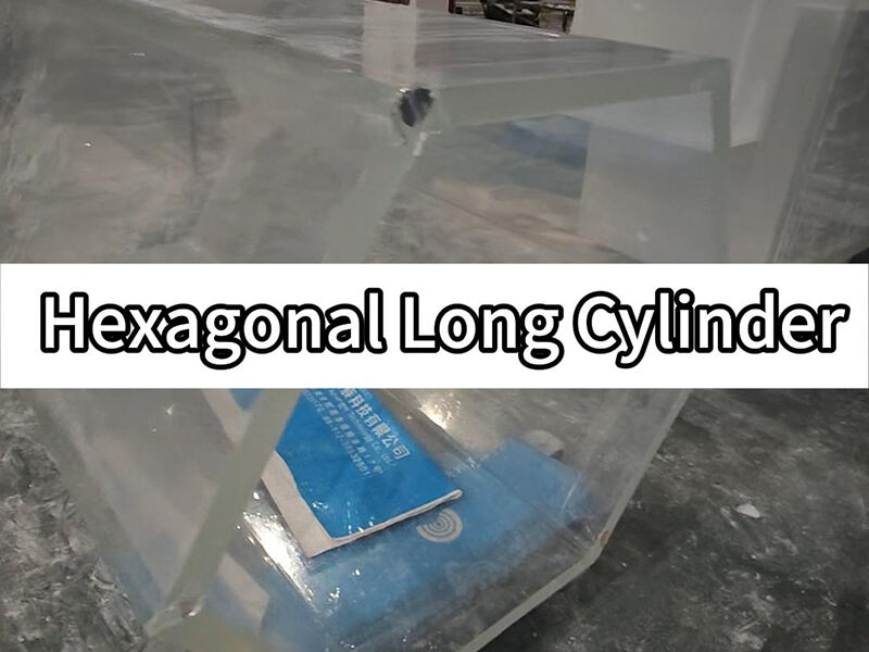 Cylindre long hexagonal