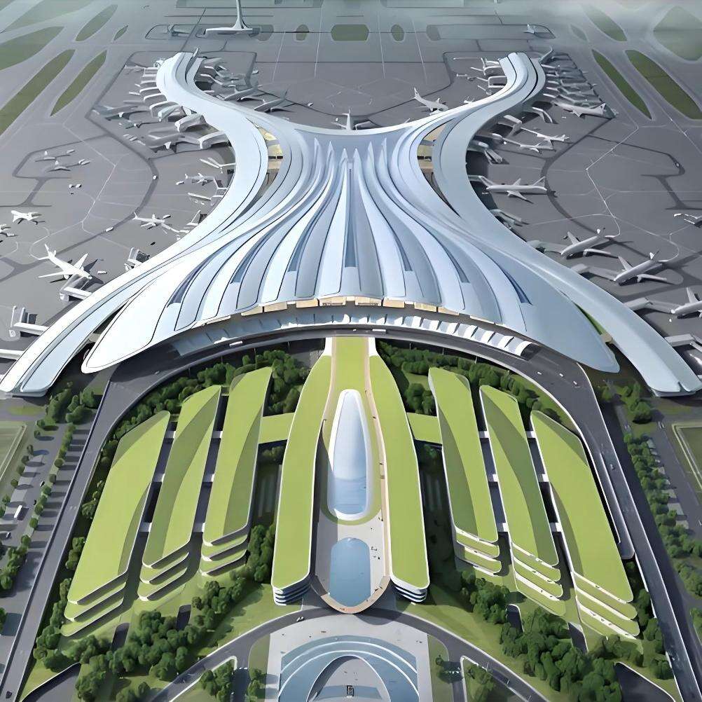 Terminal 3 of Guangzhou Baiyun International Airport