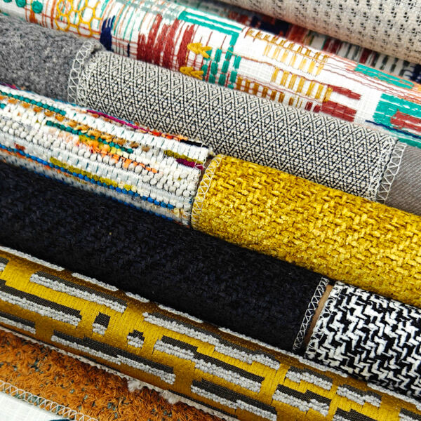 Microfiber, Chenille & Boucle Upholstery Fabrics for Stylish Seating