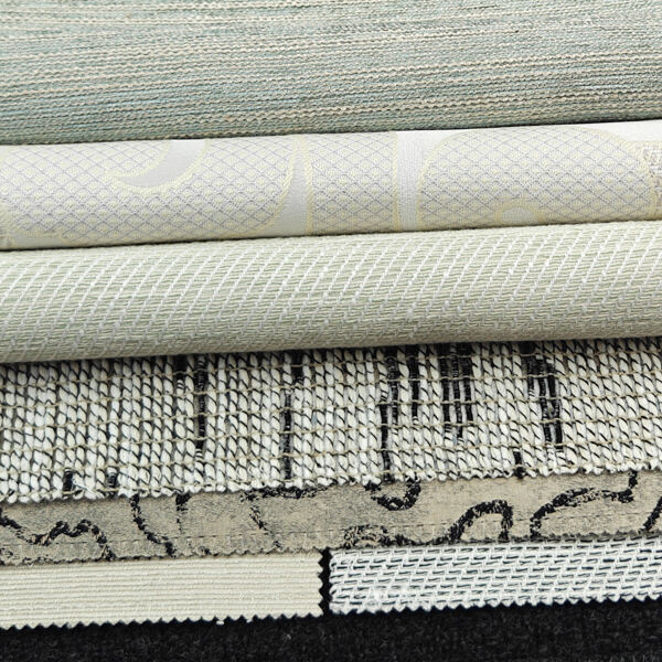 Luxury Linen Curtain Fabric | Teal Drapery & Tortuous Texture Cloth