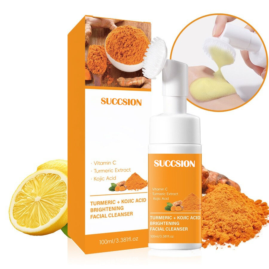 Experience Instant Refreshment with Our Foaming Cleanser
