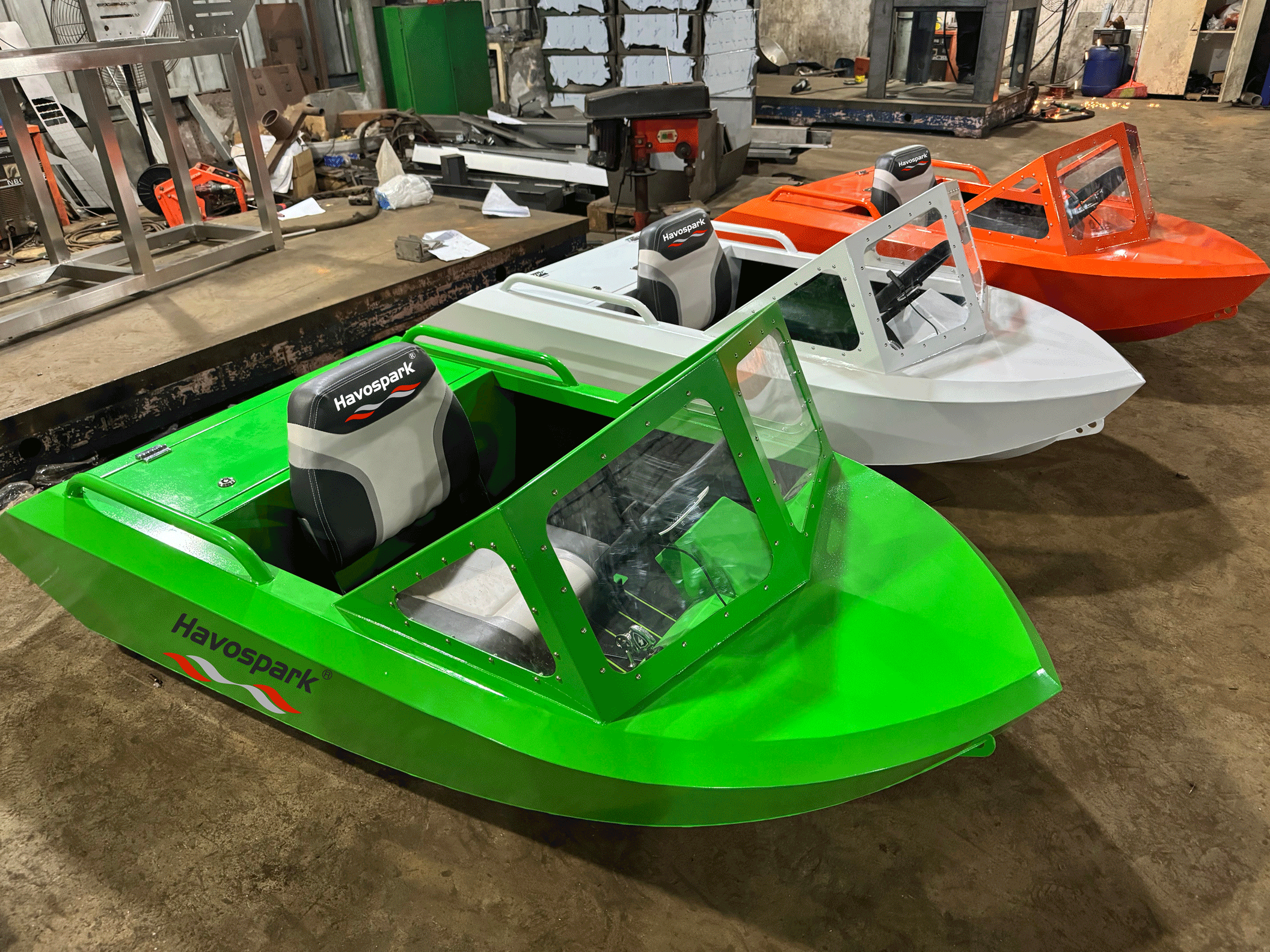 Havospark HS KA01 Industrial Grade Aluminum Jet Boat 45 Km h IP67 