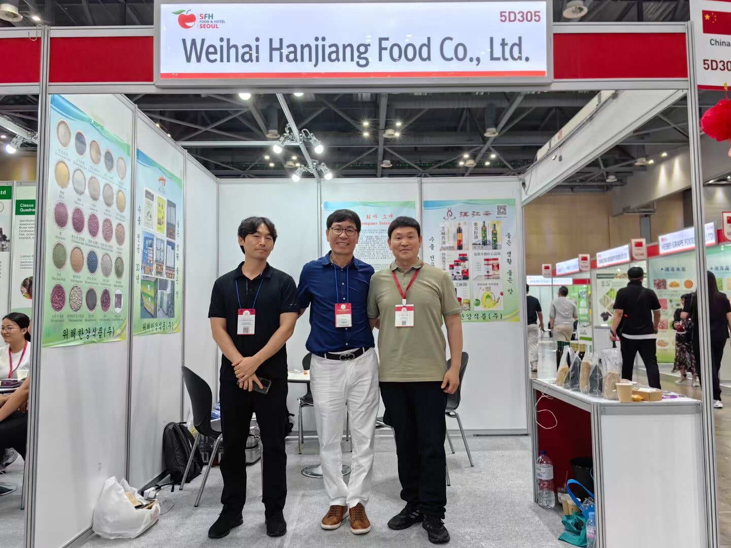 Weihai Hanjiang Cibus Stock Co., Ltd. facit suum debut ad 2024 Seoul Cibus Expo in Corea Meridiana