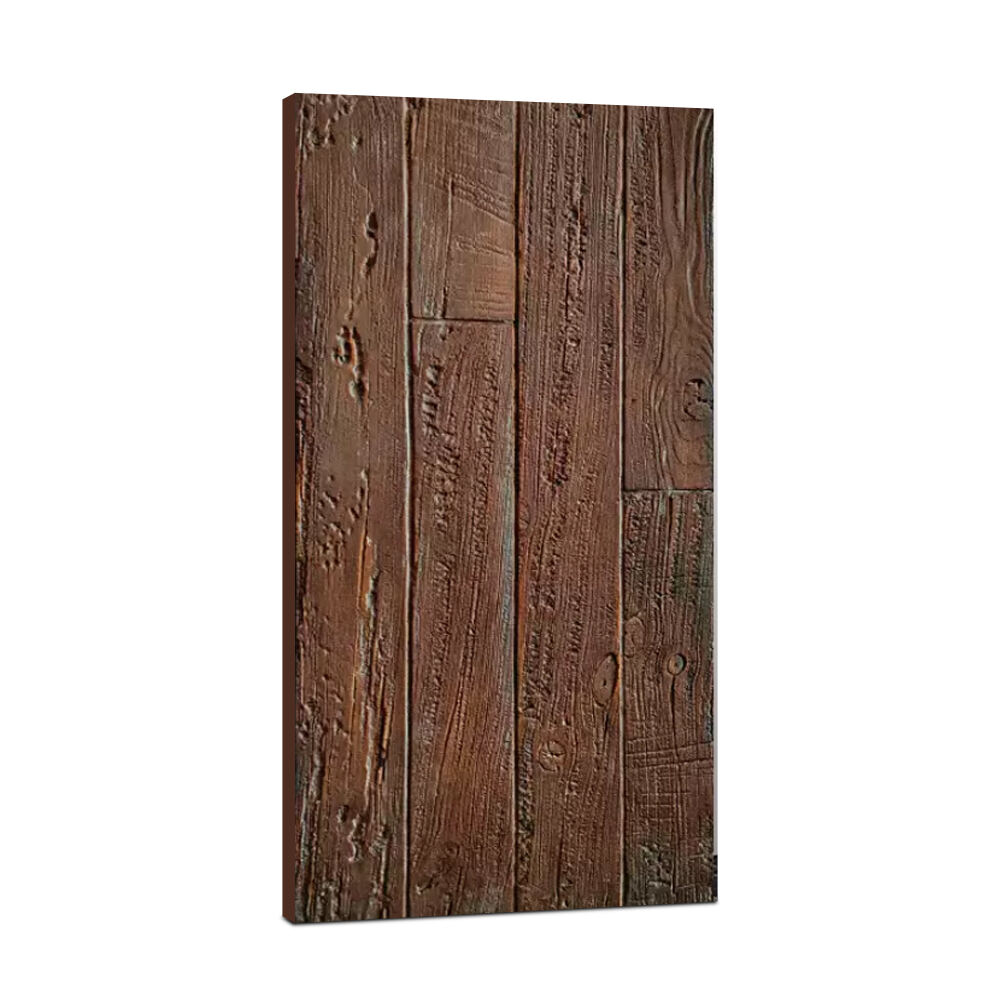 Antique Orange PU Wooden Panel