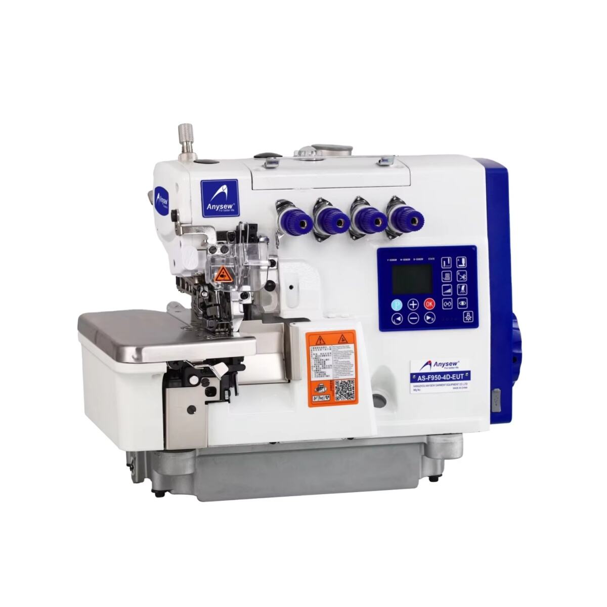 AS-F950-4D-EUT Vollautomatische 5-Faden-Overlock-Nähmaschine Fünffaden-Overlock-Nähmaschine