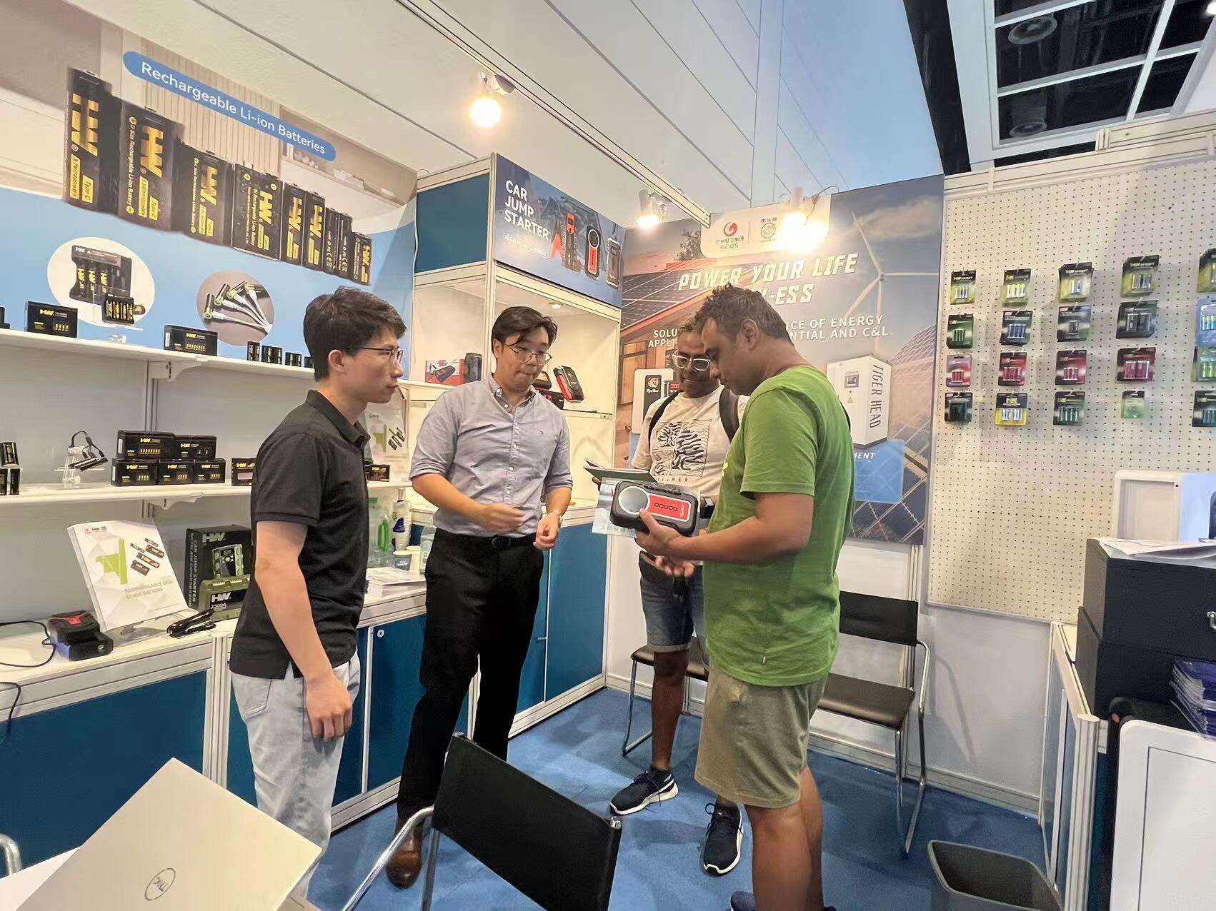 Tiger Head deltog med succes i 2024 Hong Kong Autumn Electronics Fair