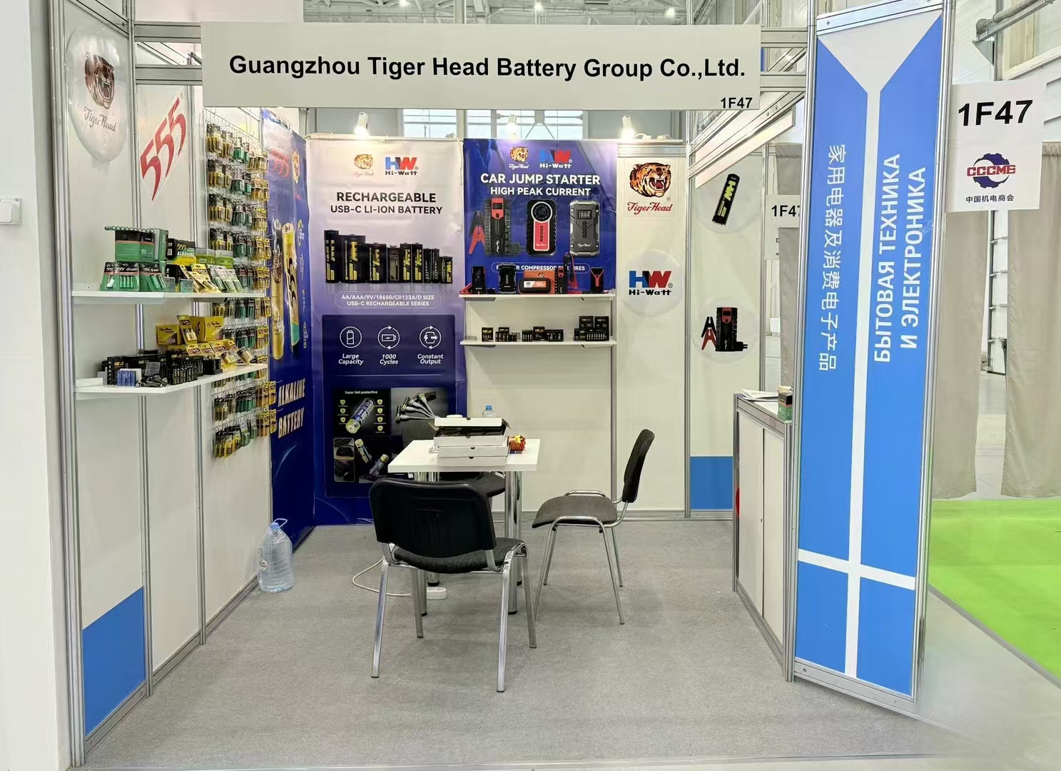 Tiger Head viser innovative energiløsninger på China Commodity Fair i Moskva