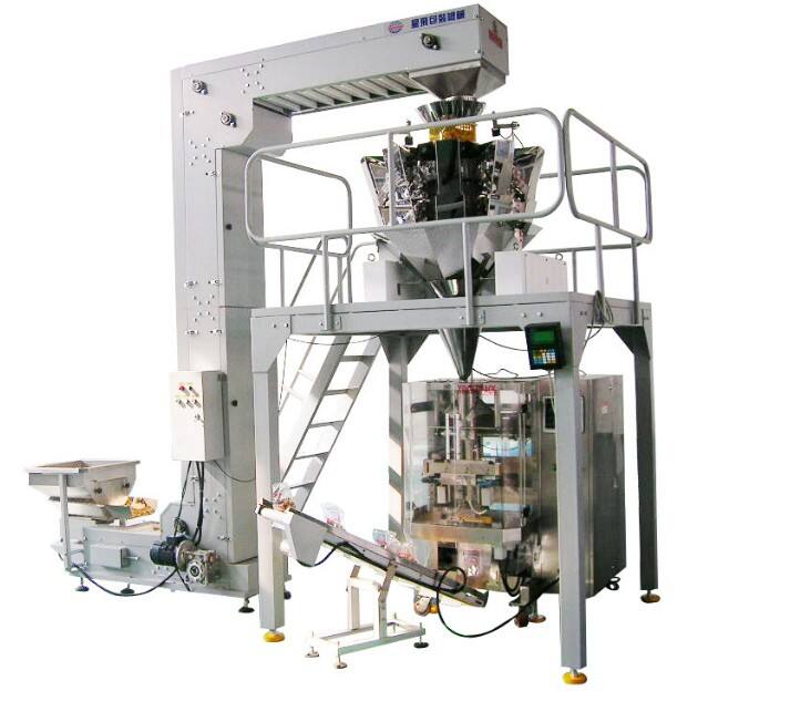 Automatic Potato Chips French Fries dry fruit snack packaging Machine