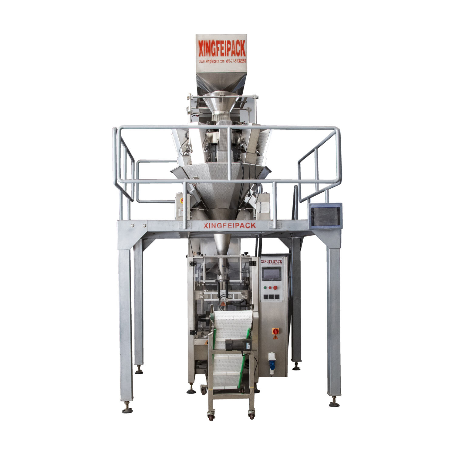 Automatic IQF Frozen Vegetable Fruit Snack Biscuit Food Packaging Machine