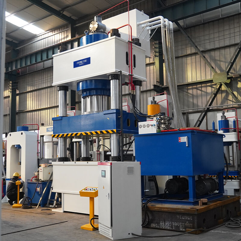 prensa Hidráulica de Formação de Tijolos Refratários de 1500 Toneladas