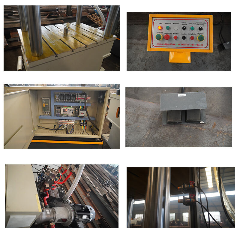 Bulletproof helmet hot press molding hydraulic press (1)11.jpg