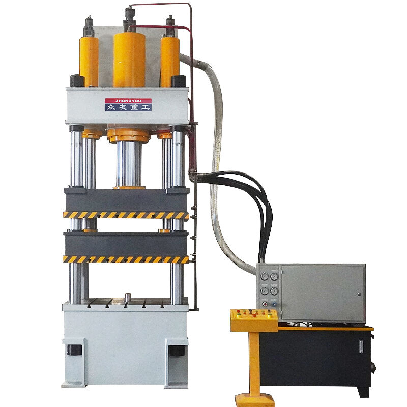 Double-action deep drawing hydraulic press 315 tons