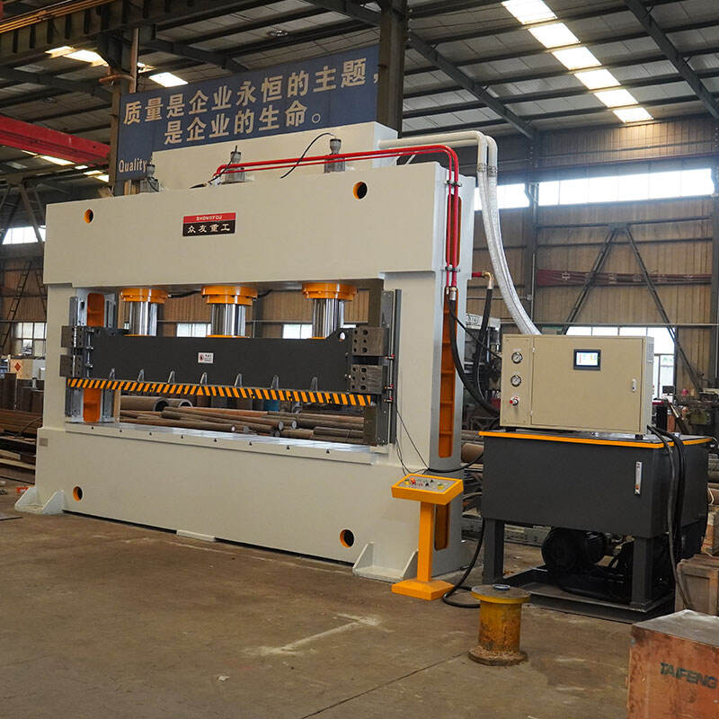 630 ton hydraulické tlačné tlače rámového typu na plechové listy