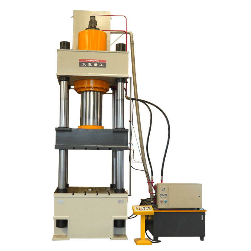 Large-scale metal stamping hydraulic press
