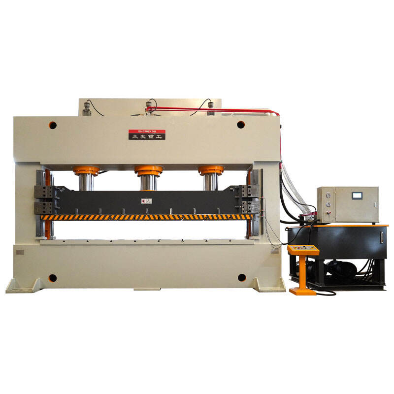 630 toneladas tipo quadro de chapas metálicas prensa hidráulica de estampagem e formação