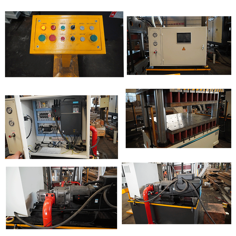 500 tons servo hydraulic press with grating mold Precision electronic device molding (1).png