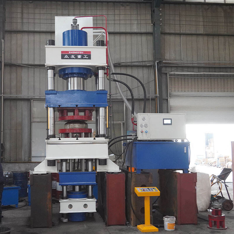 500-ton Gas Storage Tank Head Stretching Machine