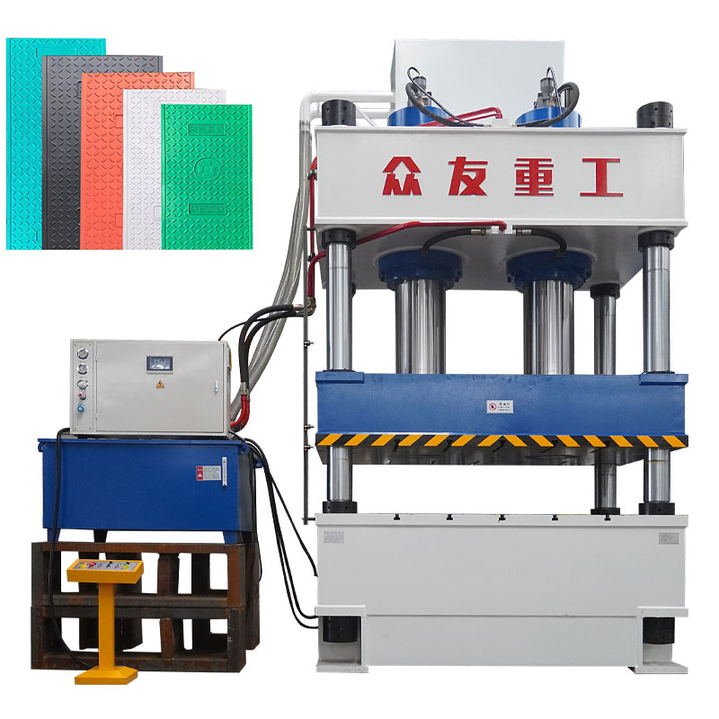   pp  resin manhole cover heat press machine