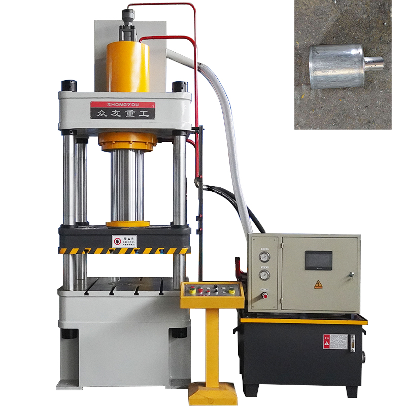 200-ton hydraulic press for automotive air conditioning compressor component