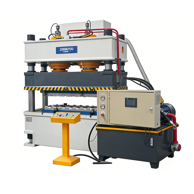 315-ton Four-Column Hydraulic Press for Manufacturing Metal Color Stone Tiles